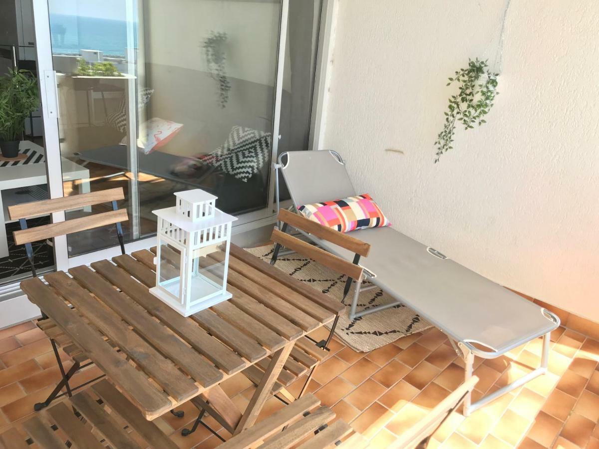 Exceptionnel ! Appartement Vue Imprenable Sur Mer. Carnon-Plage Exteriér fotografie